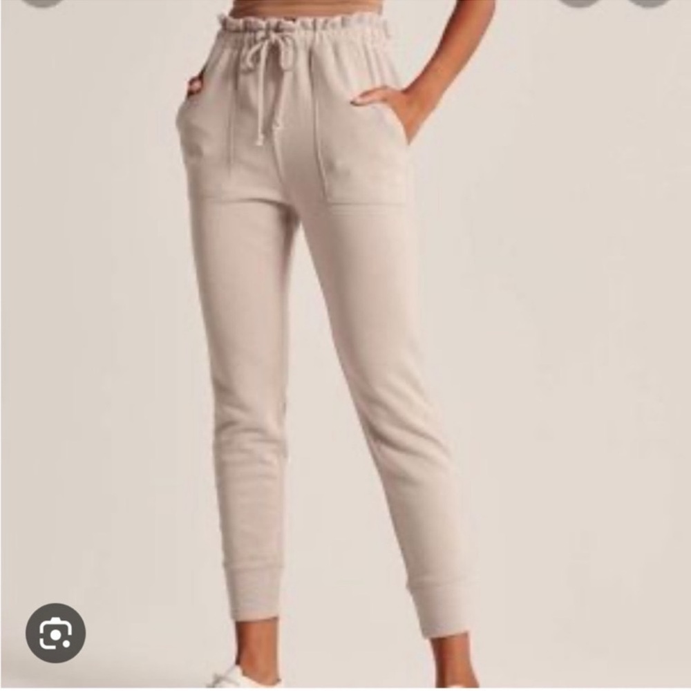 Abercrombie Light Pink Jogger Sweats